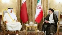 Raeisi, Qatari Emir stress stopping Israeli war machine