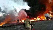 آتش انبار مو‌ادنفتی شهرری خاموش شد