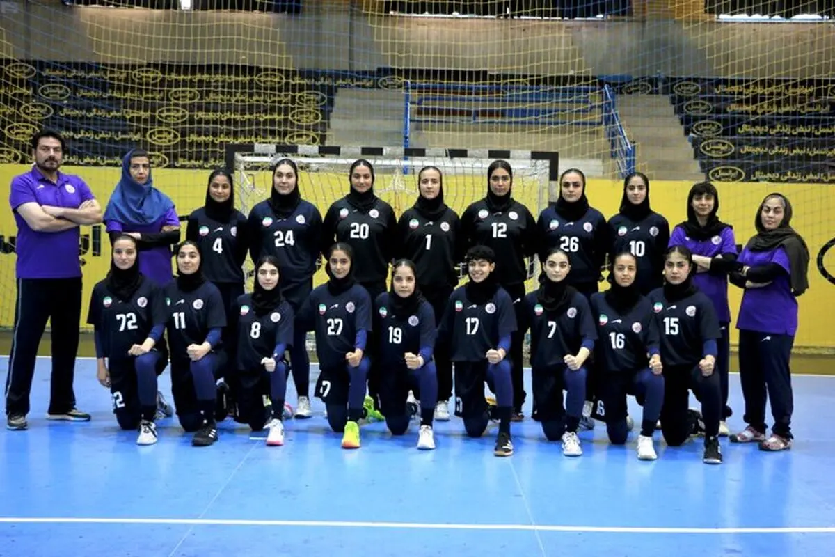 شکست دختران هندبال ایران برابر ازبکستان در قهرمانی آسیا