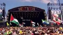 مرگ بر اسرائیل در جشنواره موسیقی / پلیس انگلستان پرونده تشکیل داد+ویدئو