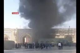 علت آتش سوزی در حرم مطهر رضوی چه بود؟ 