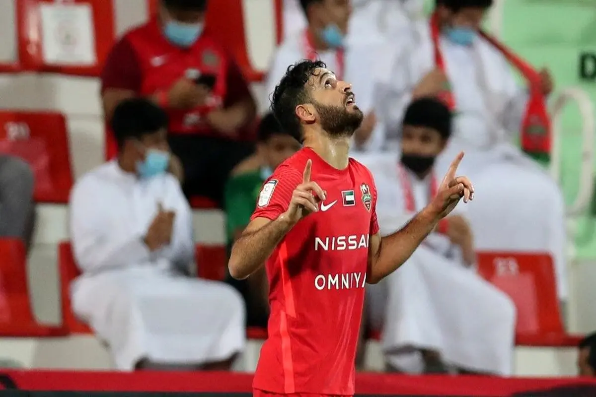 «نوراللهی» بهترین بازیکن امشب الاهلی شد