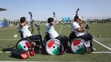 نشان خوش‌رنگ طلا به تیم کامپوند پارا تیراندازی با کمان میکس ایران رسید