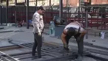 روند بازسازی  ورزشگاه یادگار امام که در بازی تراکتور مقابل الوحده + ویدئو