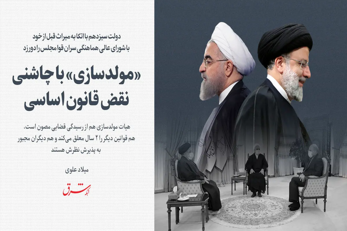 «مولدسازی» با چاشنی نقض قانون اساسی