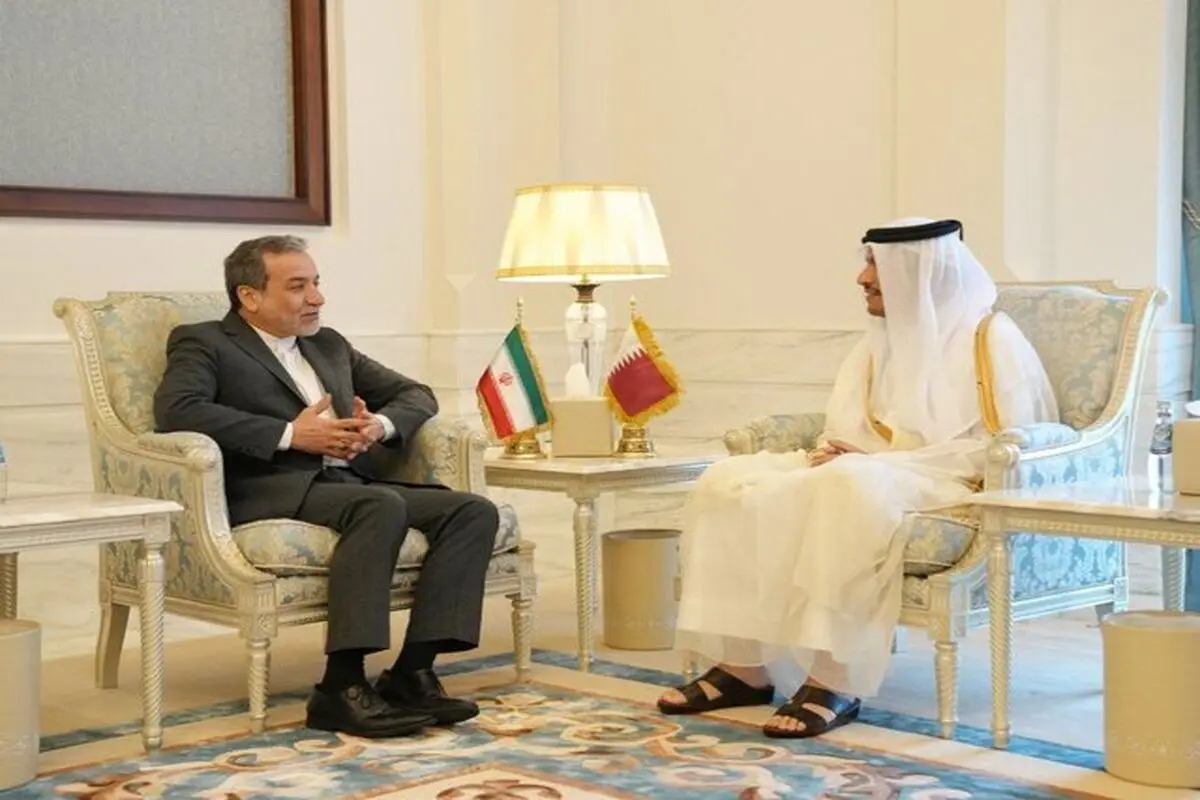 عراقچی به دیدار امیر قطر رفت 