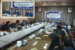 برگزاری جلسه هماهنگی گروهای ساخت نهضت ملی مسکن تویسرکان