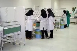 إنشاء أکبر مستشفى متنقل فی ایران بکامل امکاناته فی محافظة سیستان وبلوشستان