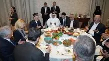 سفیر ایران یحضر مأدبة افطار أقامها نظیره السعودی فی طاجیکستان
