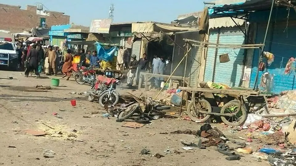 وقوع انفجار در بلوچستان پاکستان با ۱۴ کشته و مجروح