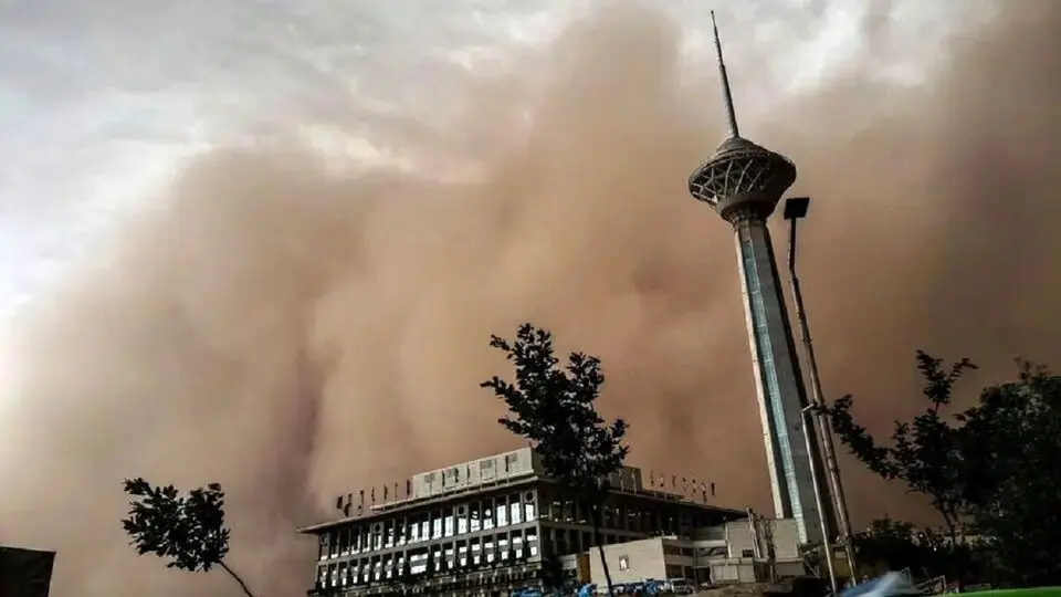 هشدار جدی طوفان در تهران