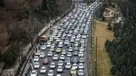 آخرین وضعیت جاده ها/ ترافیک سنگین در آزادراه تهران - شمال