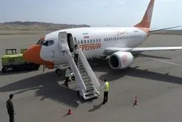 ترکیدن ۲ لاستیک عقب هواپیمای پرواز تهران - مشهد پس از فرود 