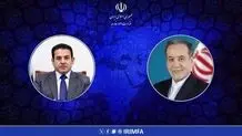 تماس تلفنی وزیر امور خارجه با مشاور امنیت ملی نخست‌وزیر عراق / رایزنی عراقچی برای تقویت همکاری‌ها برای حفظ امنیت در مرزهای مشترک