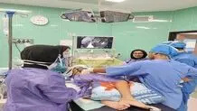 خارج کردن سوزن از روده کودک ۱۰ ساله رشتی