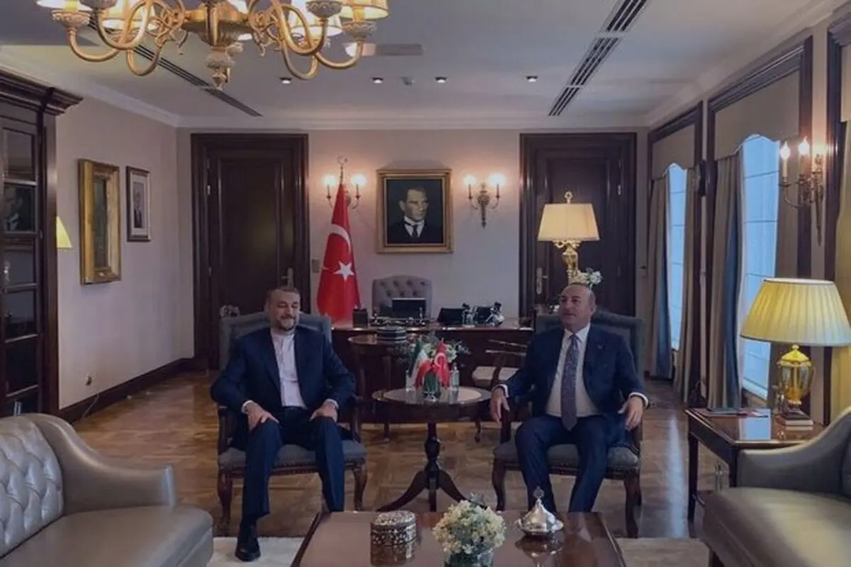 Amir-Abdollahian meets Turkish counterpart in Ankara