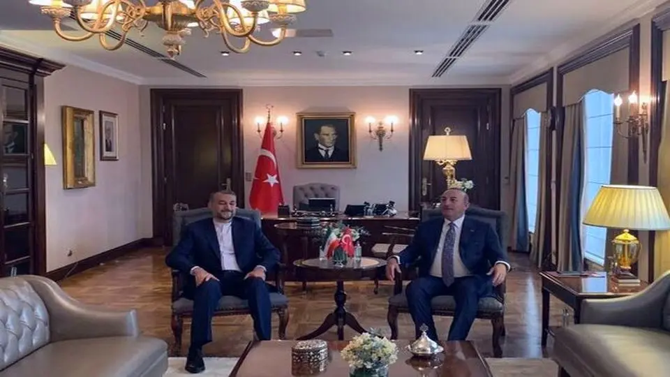 Amir-Abdollahian meets Turkish counterpart in Ankara