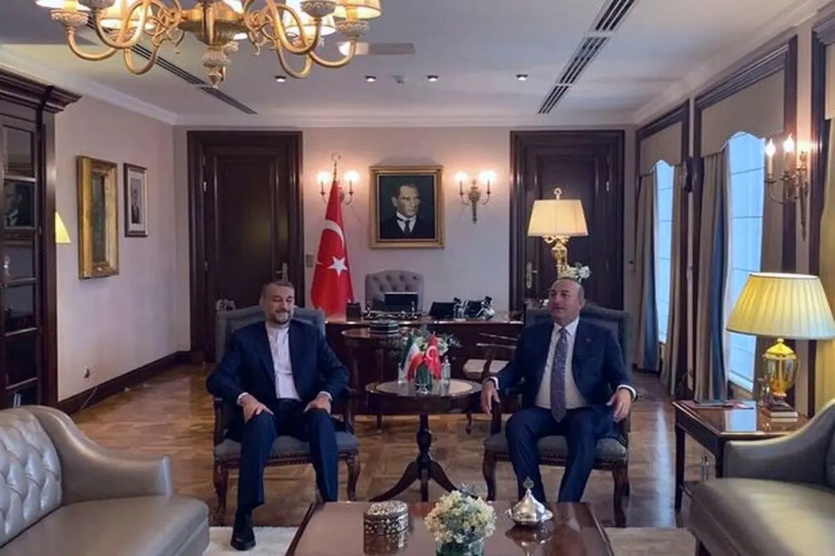 Amir-Abdollahian meets Turkish counterpart in Ankara