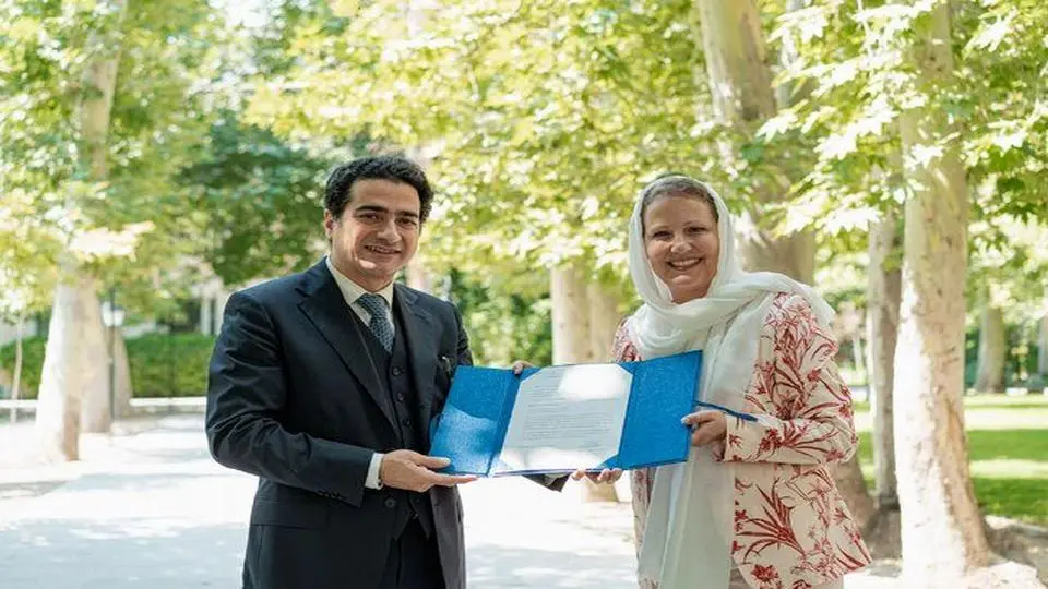 سفارت سوییس در تهران از همایون شجریان تقدیر کرد