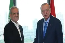 تاکید اردوغان در تماس با پزشکیان بر حمایت از روند مذاکرات ایران و آمریکا 