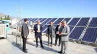 تامین 25 درصد از برق شرکت آب منطقه ای همدان از انرژی خورشیدی