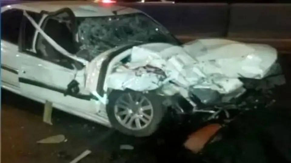 راننده مست پرشیا ۴ پاکبان را کشت