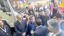 بازدید وزیر صمت از خودروهای وارداتی برقی و تجاری گروه بهمن 

