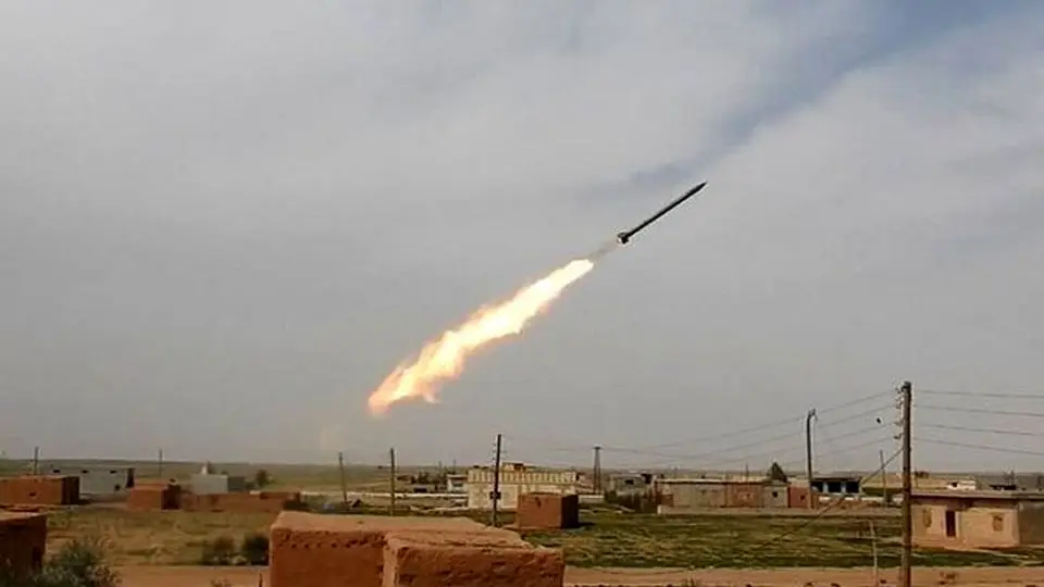 حمله راکتی به پایگاه آمریکا در سوریه