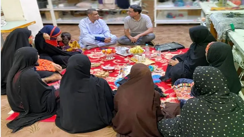 توان‌افزایی زنان سوزن‌دوز در چابهار و شهرستان دشتیاری 