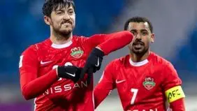 شکست شباب الاهلی در شب گلزنی سردار آزمون و حضور عزت اللهی