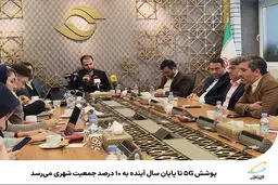 پوشش 5G تا پایان سال آینده به 10 درصد جمعیت شهری می‌رسد