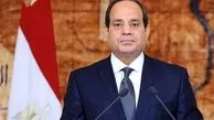 عبدالفتاح السیسی رئیس‌جمهور مصر باقی ماند