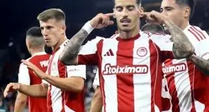 المپیاکوس بدون طارمی پیروز شد

