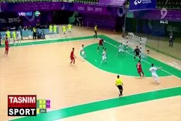 گل سوم تیم ملی فوتسال ایران به ازبکستان را ببینید + ویدیو