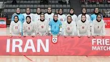 پیروزی پرگل زنان فوتسال ایران مقابل نیوزلند
