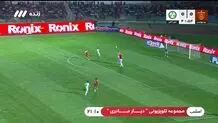 گل اول پرسپولیس به ذوب آهن+ ویدئو