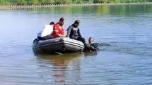 تلاش غواصان برای یافتن پیکر نوجوان کوچصفهانی