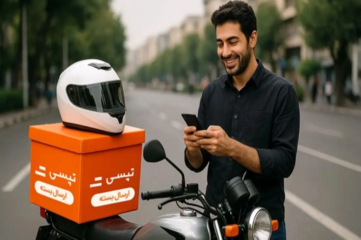 ثبت نام پیک موتوری آنلاین در تپسی باکس + متوسط درآمد