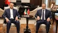 Iran, Turkey foreign ministers hold meeting on Gaza situation
