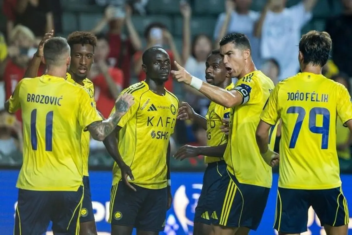 النصر با رونالدو به فینال سوپرجام عربستان رفت