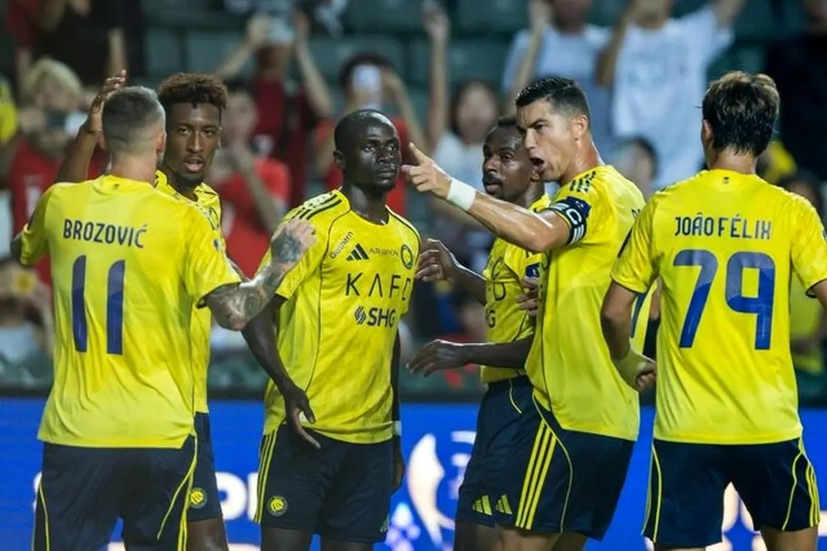 النصر با رونالدو به فینال سوپرجام عربستان رفت