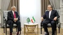 دیدار وزرای خارجه ایران و پاکستان