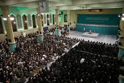 دیدار معلمان و فرهنگیان سراسر کشور به‌ مناسبت روز معلم