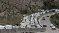 ترافیک سنگین در هراز / کندوان یکطرفه شد