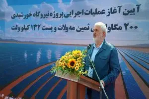 ورود گروه صنعتی گلرنگ به حوزه انرژی‌های تجدیدپذیر با آغاز پروژه ۲۰۰ مگاواتی ثمین مه‌ولات