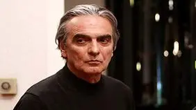 عکسی از همایون ارشادی و گلشیفته فراهانی روی یک پوستر 