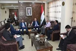 Iran, Syria discuss boosting coop. in industry field