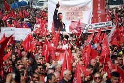 Mass protests sweep Istanbul over mayor’s imprisonment