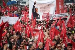 Mass protests sweep Istanbul over mayor’s imprisonment