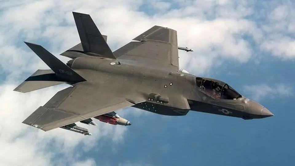 سقوط F-35 در تبریز